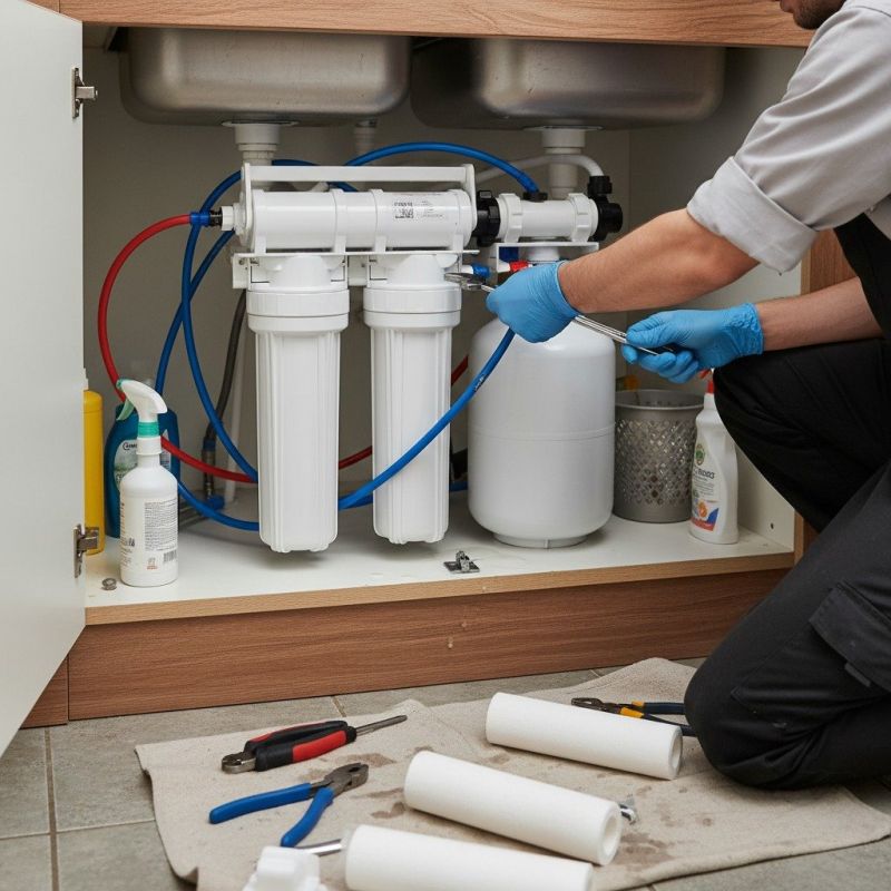 Local Water Filtration Installation pros at work