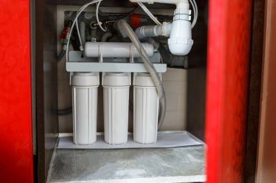 Installed Reverse Osmosis Water Filter