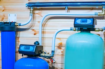 Water purification system installed